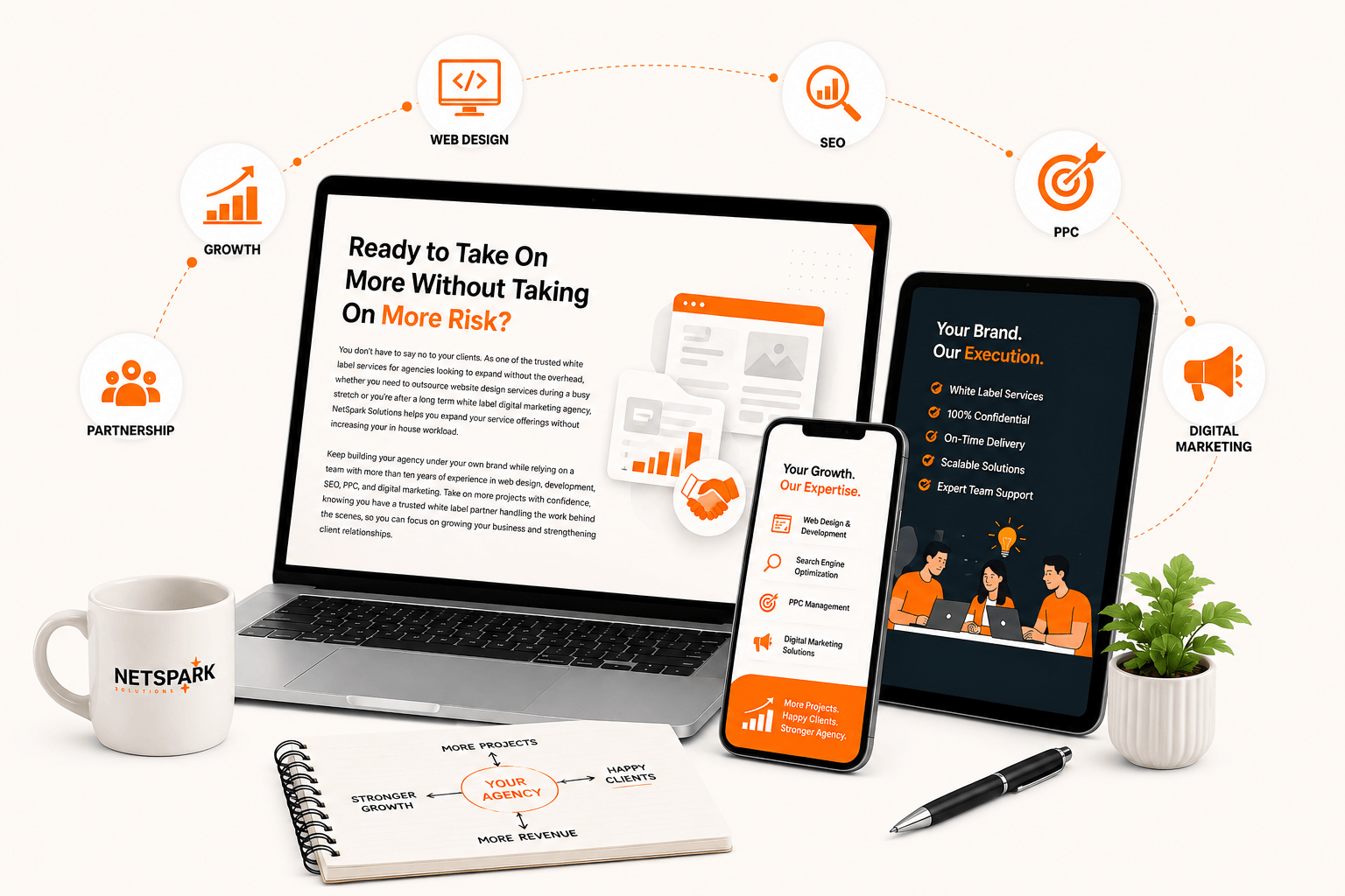 Net spark white label services